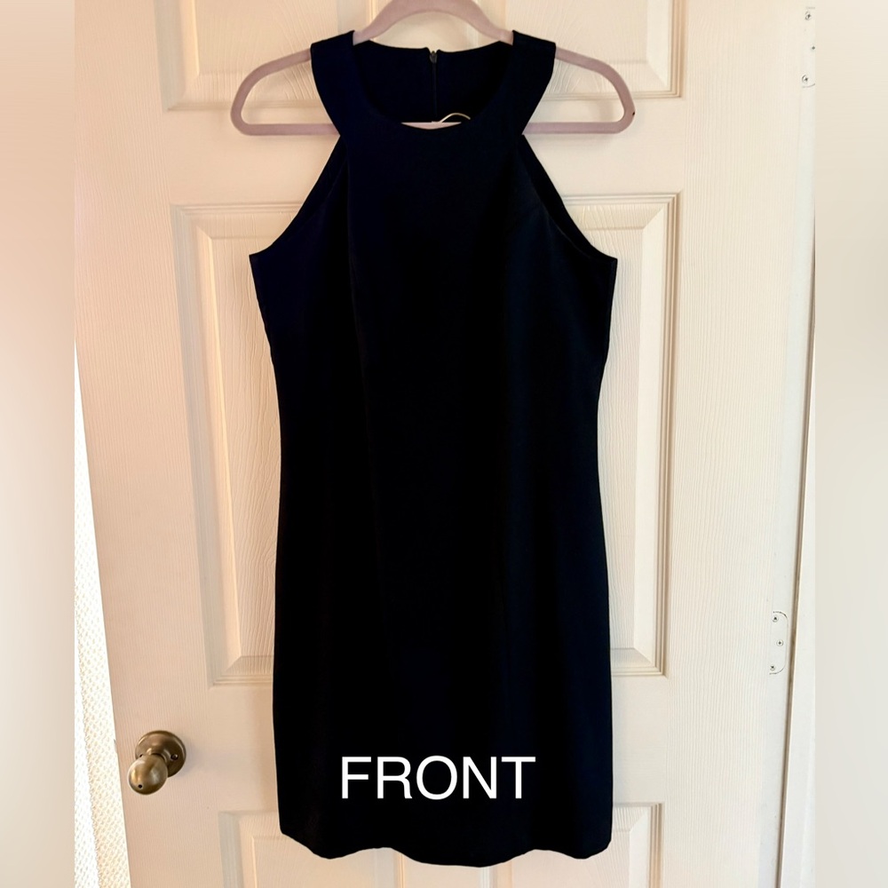 Chic Black Halter Dress